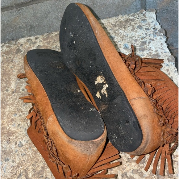 ❌SOLD❌🥾Vegan suede booties🥾 - Picture 7 of 8